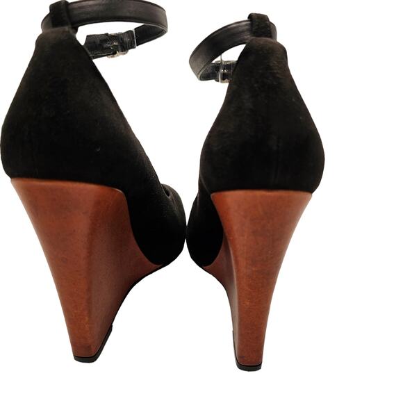 Celine Black and Brown Wedges - Picture 10 of 13